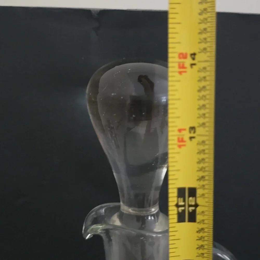 Vintage Decanter With Handle